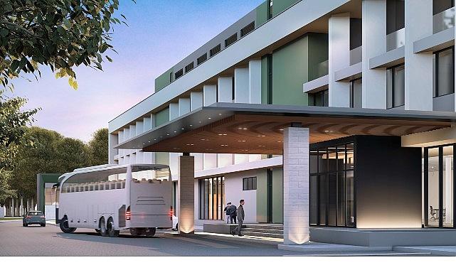 75 dönümlük dev tesiste birinci kazma vuruldu