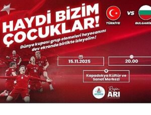 A Ulusal Kadromuzun İki Maçını da Dev Ekranda Seyrediyoruz