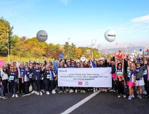 Allianz Türkiye Gönüllüleri, İstanbul Maratonu’nda uygunluk peşinde koştu