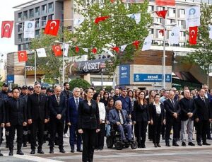 Antalya Büyükşehir Belediyesi Ata’sını hürmet ve hasretle andı