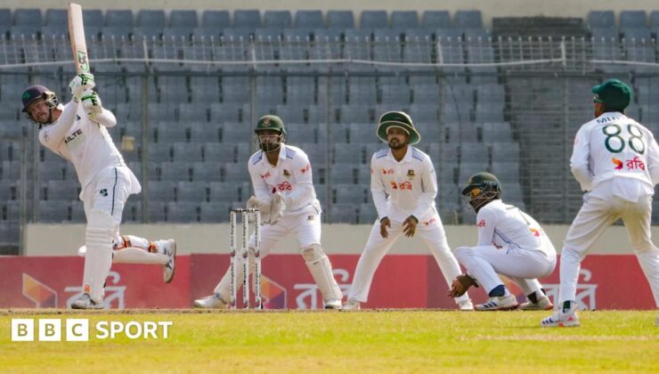 Bangladesh claim Test series victory over Ireland