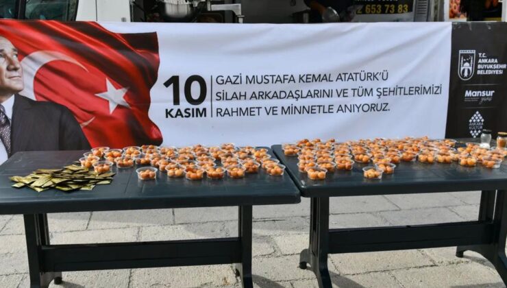 Başkent Çeşitli Etkinliklerle Ata’sını Andı