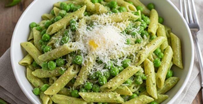 Bezelyeli Makarna Tarifi