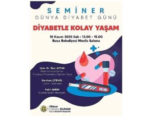 Buca Belediyesi’nden diyabet semineri