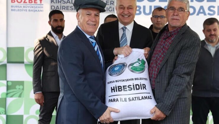 Bursa Büyükşehir’den Çiftçiye Yerli Tohum Desteği