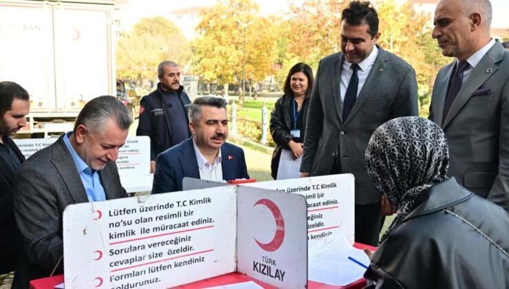 Bursa Yıldırım’dan Kızılay’a Tam Destek