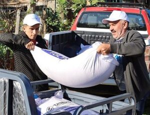 Büyükşehir’den yangın mağduru üreticilere dayanak