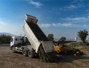 Büyükşehir’in yeşil atıkları kompost gübreye dönüşüyor
