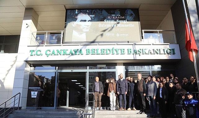 Çankaya Atasını Hürmet ve Hasretle Andı