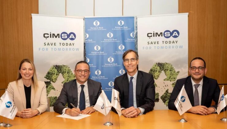 Çimsa’nın Sürdürülebilirlik Yatırımlarına EBRD’den 50 Milyon Euroluk Finansman