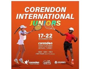 Corendon Tennis Club Kemer, kasım ayı boyunca ulusal ve milletlerarası turnuvalara mesken sahipliği yapıyor
