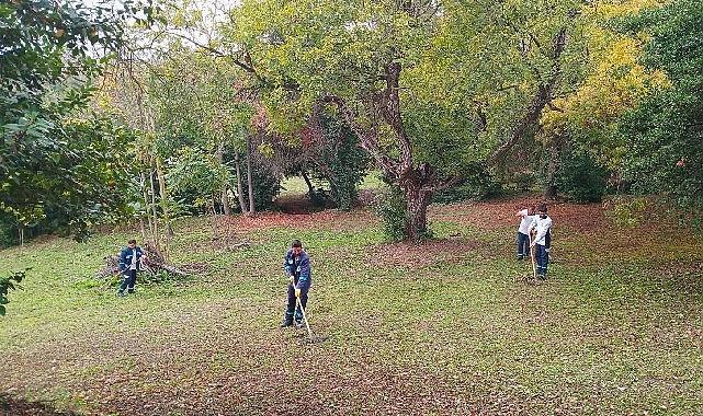 Darıca Millet Bahçesi’nde paklık seferberliği