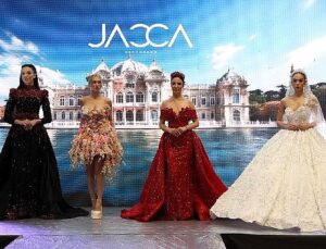 Evlilik Fuarı’nda gelinlik defilesi büyüledi