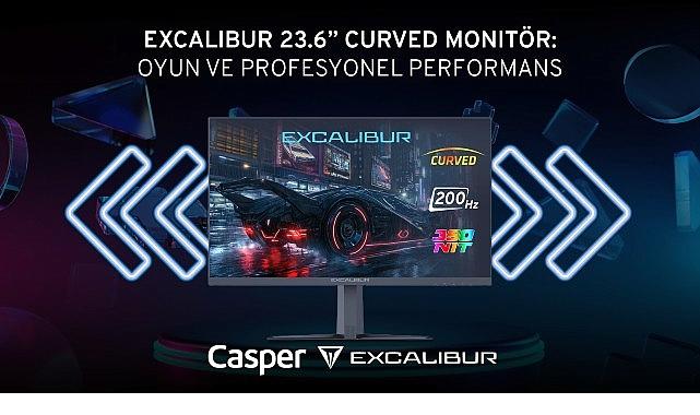 Excalibur 23.6″ Curved Monitör’den 200 Hz ve 1 ms reaksiyon müddetiyle kesintisiz oyun tecrübesi