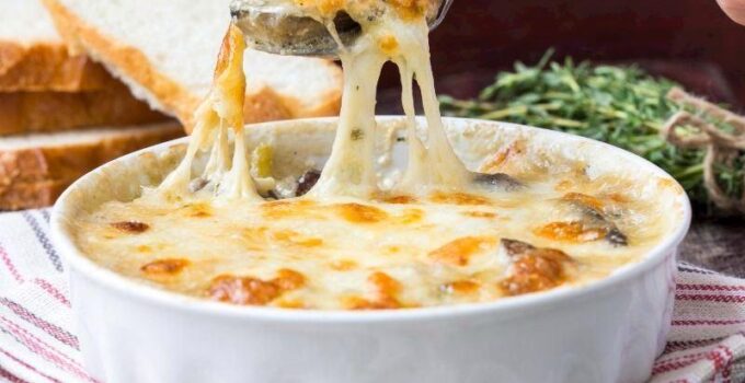 Fırında Mantar Graten Tarifi