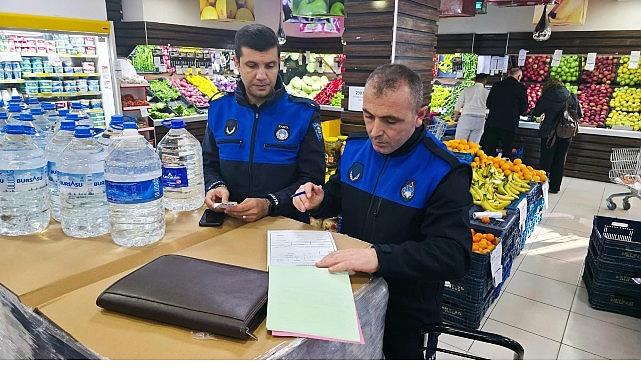 Gemlik Belediyesi’nden Marketlerde Sıkı Kontrol