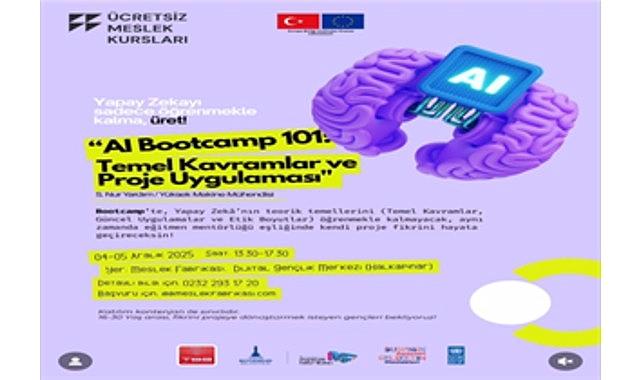 Gençlerin fikirleri yapay zekâ ile projeye dönüşecek