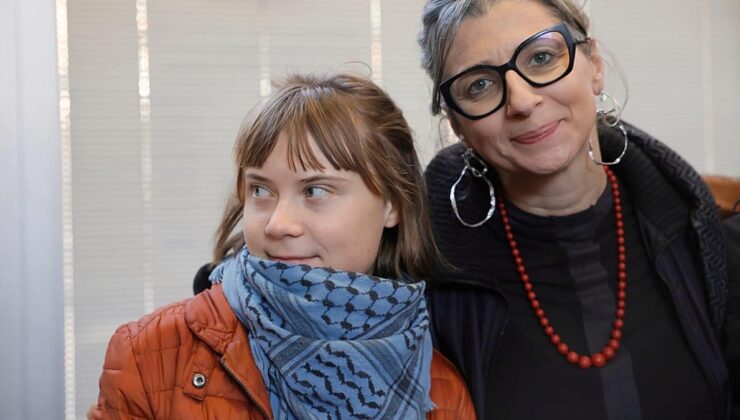 Global mobilisation in solidarity with Palestine: Thunberg and Albanese lead march in Rome