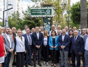 Hüseyin Atılgan’ın ismi Yenişehir’de parka verildi