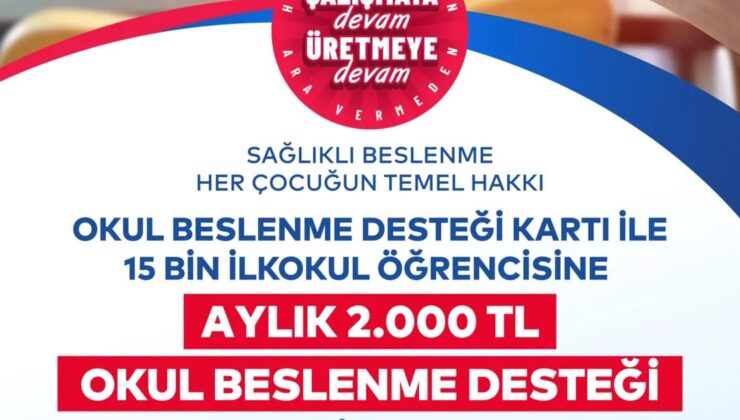 İBB’den İlkokul Öğrencilerine Okul Beslenme Desteği