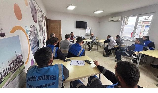 İnegöl Belediyesi’nde Kurum İçi Eğitimler Sürüyor