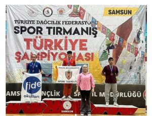 İnegöl Belediyesporlu Atletlerden, Spor Tırmanışta Türkiye Dereceleri