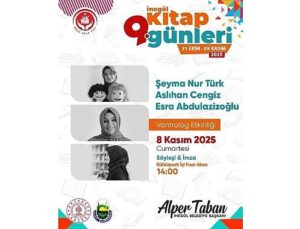 İnegöl Kitap Günleri Hafta Sonu 12 Mükemmel Müellifi Konuk Edecek