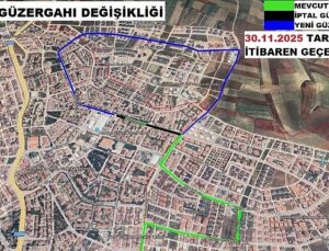 İnegöl’de Halk Otobüsü Sınırlarında Düzenleme Yapıldı: Yeni Güzergâhlar 30 Kasım’da Başlıyor