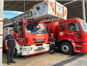 İzmir İtfaiyesi’nden 10 Kasım’da manalı merasim