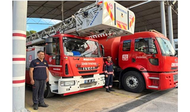 İzmir İtfaiyesi’nden 10 Kasım’da manalı merasim