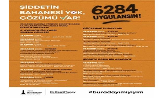 İzmir’de 25 Kasım aktiflikleri başlıyor