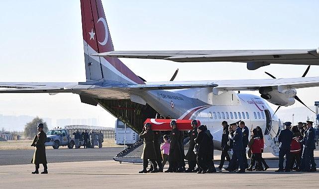 Kahraman Şehitlerimiz Resmî Merasimle Ebediyete Uğurlandı