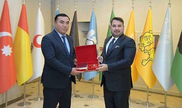 Kahramankazan Belediyesi ile Kırgızistan Narın Belediyesi ortasında ‘Kardeş Kent Protokolü’ imzalandı