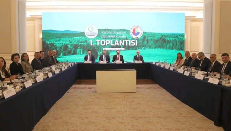 Karbon Piyasası Danışma Kurulu İlk Toplantısını Gerçekleştirdi