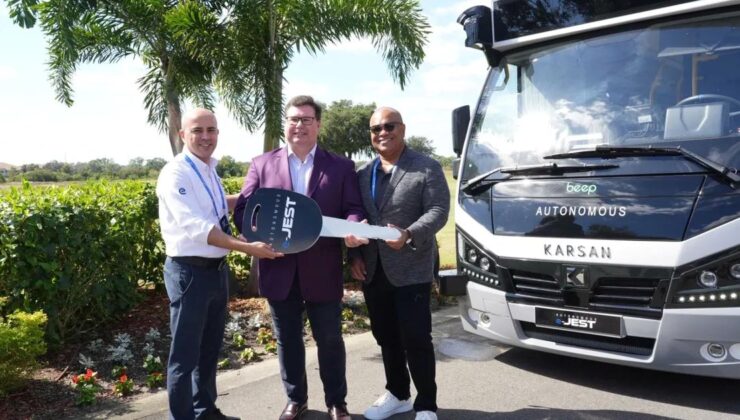 Karsan, Otonom e-JEST ile Amerika’dan İlk 10 Araçlık Siparişini Aldı!