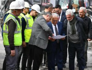 Kayseri’de Başkan 25 Milyonluk Yatırımı Yerinde İnceledi