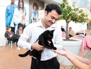 Konak’ta kalpler patili dostlar için attı