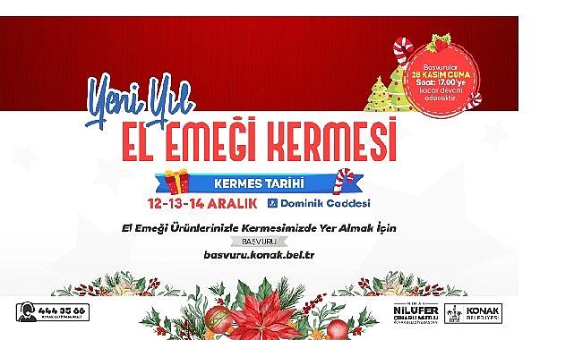 Konak’ta Yılbaşı Kermesleri başlıyor