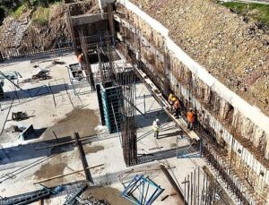 KOÜ Camii ve Otopark projesinde ilerleme yüzde 40