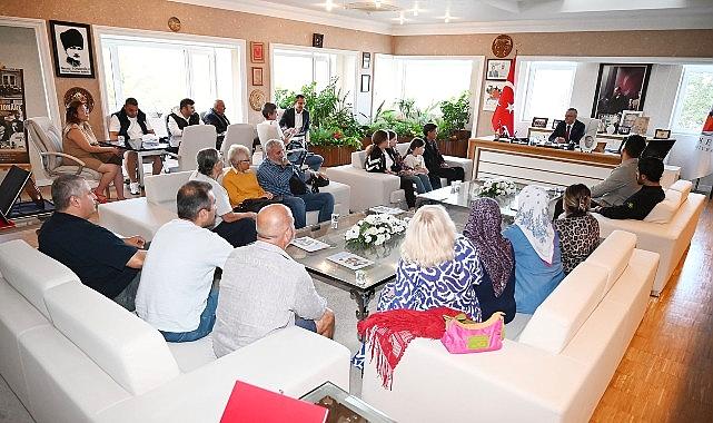 Kuzdere halkından Lider Topaloğlu’na teşekkür ziyareti