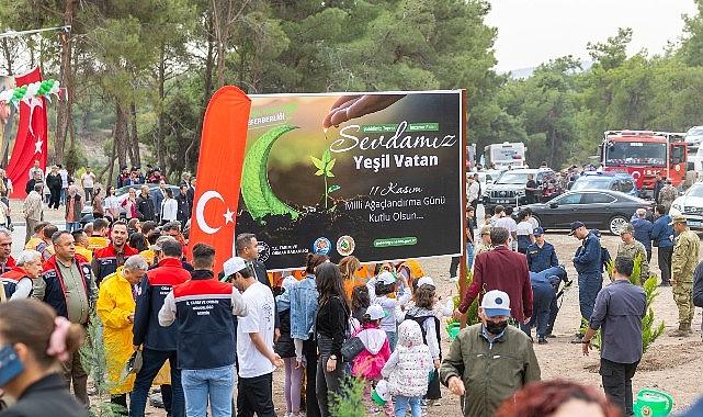 Lider Özyiğit, Emirler’deki yeşil seferberliğe katıldı