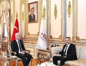 Lider Vekili Akın’dan Vali Gül’e ziyaret