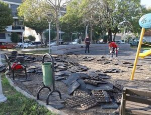 Menderes’te Kauçuk Yenileme Operasyonu