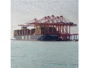 Mersin Milletlerarası Limanı, Dünyanın En Büyük Konteyner Gemisi MSC Irina’yı Ağırladı