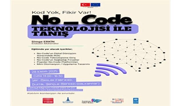 Meslek Fabrikası, No-Code teknolojisi ile tanıştırıyor
