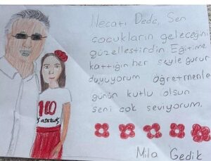 Mila’dan Lider Topaloğlu’na duygulandıran Öğretmenler Günü sürprizi