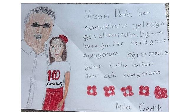 Mila’dan Lider Topaloğlu’na duygulandıran Öğretmenler Günü sürprizi