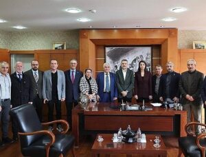 Muhtarlardan Lider Vekili Akın’a ziyaret