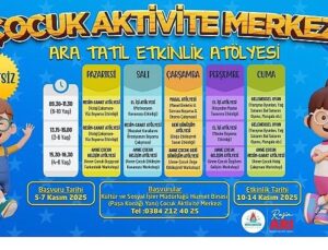 Nevşehir Belediyesi’nden Çocuklara Özel Orta Tatil Aktiflikleri