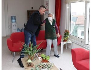 Nilüfer’de huzurevi sakinlerine afet tatbikatı